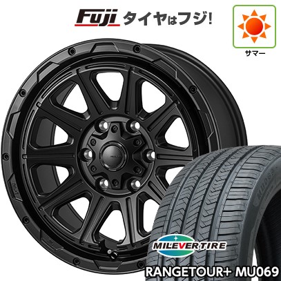 【新品】プラド/ハイラックス 夏タイヤ ホイール4本セット 265/65R17 ミレバー レンジツアープラスMU069（限定） モンツァ HI-BLOCK レグルス 8J 17インチ(送料無料)｜フジ スペシャルセレクション