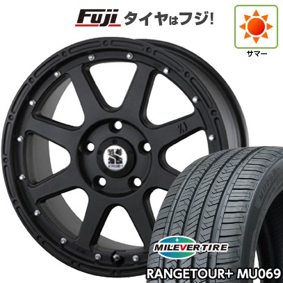 【新品】プラド/ハイラックス 夏タイヤ ホイール4本セット 265/65R17 ミレバー レンジツアープラスMU069（限定） MLJ エクストリームJ 7.5J 17インチ(送料無料)｜フジ スペシャルセレクション 87,780円