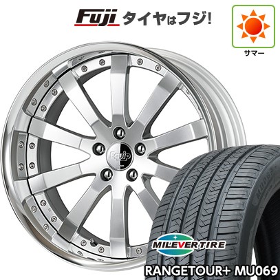 【新品】クラウンセダン 夏タイヤ ホイール4本セット 245/45R20 ミレバー レンジツアープラスMU069（限定） WORK ワーク エクイップ E10 20インチ(送料無料)｜フジ スペシャルセレクション