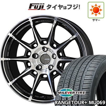 【新品国産車用5穴114.3】 夏タイヤ ホイール4本セット 245/45R20 ミレバー レンジツアープラスMU069(限定) 共豊 ガレルナ レフィーノ 8.5J 20インチ(送料無料)|フジ スペシャルセレクション