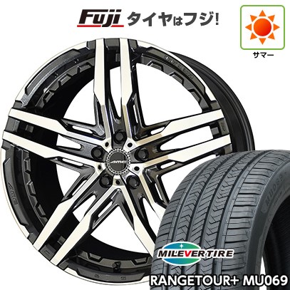 【新品国産車用5穴114.3】 夏タイヤ ホイール4本セット 245/45R20 ミレバー レンジツアープラスMU069（限定） 共豊 シャレン RG【限定】 8.5J 20インチ(送料無料)｜フジ スペシャルセレクション