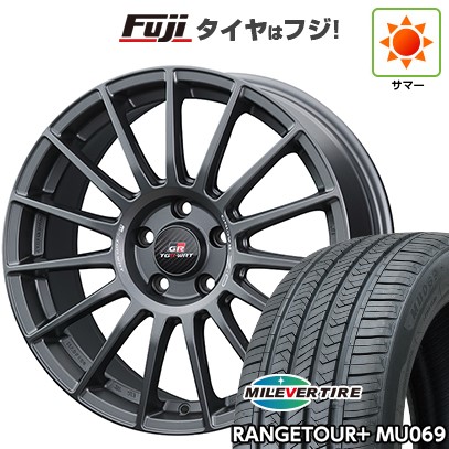 【新品国産車用5穴114.3】 夏タイヤ ホイール4本セット 245/45R20 ミレバー レンジツアープラスMU069（限定） OZ スーパーツーリズモ TGR-WRT 8.5J 20インチ(送料無料)｜フジ スペシャルセレクション