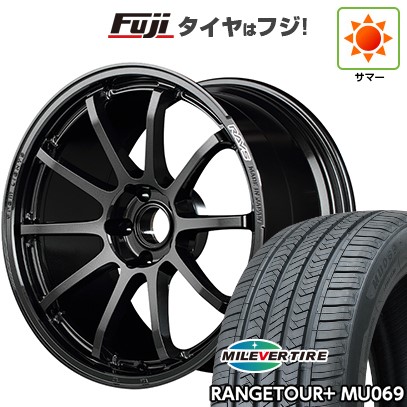 【新品国産車用5穴114.3】 夏タイヤ ホイール4本セット 235/40R19 ミレバー レンジツアープラスMU069(限定) RAYS レイズ グラムライツ 57NR 8J 19インチ(送料無料)|フジ スペシャルセレクション