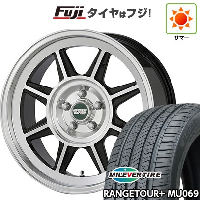 【新品国産車用5穴114.3】 夏タイヤ ホイール4本セット 235/40R19 ミレバー レンジツアープラスMU069（限定） ハヤシレーシング ハヤシストリート タイプSTL 8.5J 19インチ(送料無料) 126,350円