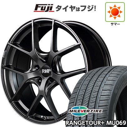 【新品国産車用5穴114.3】 夏タイヤ ホイール4本セット 235/60R18 ミレバー レンジツアープラスMU069（限定） MID WHEELS MID EXCLUSIVE 025F 8J 18インチ(送料無料)