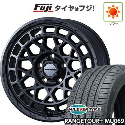 【新品国産車用5穴114.3】 夏タイヤ ホイール4本セット 235/50R18 ミレバー レンジツアープラスMU069（限定） WEDS ウェッズアドベンチャー マッドヴァンス X タイプM 7.5J 18インチ(送料無料)