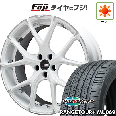 【新品国産車用5穴114.3】 夏タイヤ ホイール4本セット 245/45R20 ミレバー レンジツアープラスMU069（限定） クライメイト SUW アリアLM-r 8.5J 20インチ(送料無料)