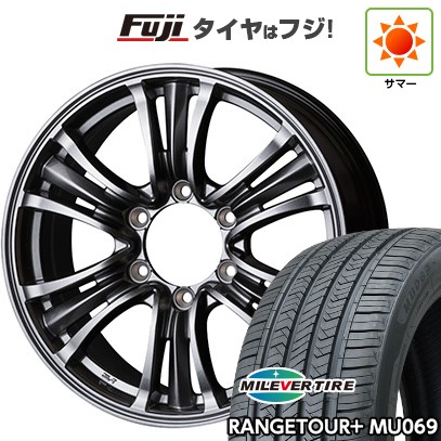 【新品】プラド/ハイラックス 夏タイヤ ホイール4本セット 265/65R17 ミレバー レンジツアープラスMU069（限定） トピー バザルト-X タイプ2 7.5J 17インチ(送料無料)