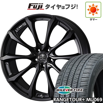 【新品国産車用5穴114.3】 夏タイヤ ホイール4本セット 245/35R21 ミレバー レンジツアープラスMU069（限定） WEDS ウェッズ クレンツェ ヴェルサム 030EVO 9J 21インチ(送料無料)
