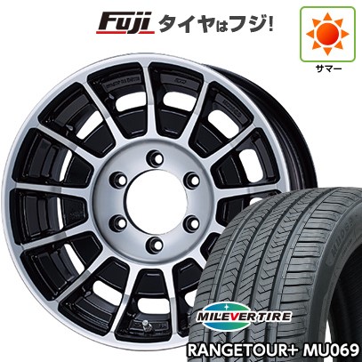 【新品】プラド/ハイラックス 夏タイヤ ホイール4本セット 265/65R17 ミレバー レンジツアープラスMU069（限定） ENKEI エンケイ ALLROAD バハ 8J 17インチ(送料無料)｜フジ スペシャルセレクション 113,700円