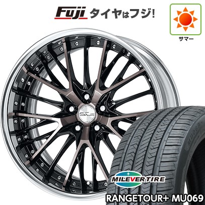 【新品】40系アルファード/ヴェルファイア用 夏タイヤ ホイール4本セット 245/45R20 ミレバー レンジツアープラスMU069（限定） WORK ワーク シュヴァート SG2 8.5J 20インチ(送料無料)