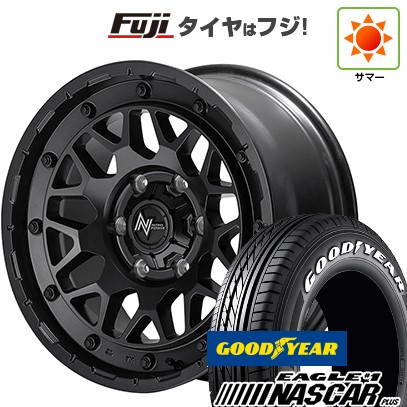 【新品】ハイエース200系 夏タイヤ ホイール4本セット 215/65R16 109/107R グッドイヤー イーグル ナンバーワン ナスカー プラス MID WHEELS NITRO POWER M29 スティンガー 6.5J 16インチ(送料無料)|フジ スペシャルセレクション