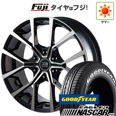 【新品】ハイエース200系 夏タイヤ ホイール4本セット 215/60R17 109/107R グッドイヤー イーグル ナンバーワン ナスカー プラス アクト ZERO ブレイクフォース 6.5J 17インチ(送料無料)