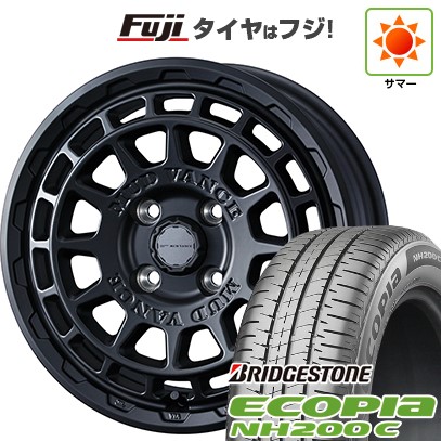 【新品 軽自動車】N-BOX タント スペーシア 夏タイヤ ホイール4本セット 165/55R15 ブリヂストン エコピア NH200 C WEDS ウェッズアドベンチャー マッドヴァンス X タイプF 4.5J 15インチ(送料無料)