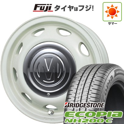 【新品 軽自動車】N-BOX タント スペーシア 夏タイヤ ホイール4本セット 165/55R15 ブリヂストン エコピア NH200 C クリムソン ディーン ミニ 5J 15インチ(送料無料)｜フジ スペシャルセレクション