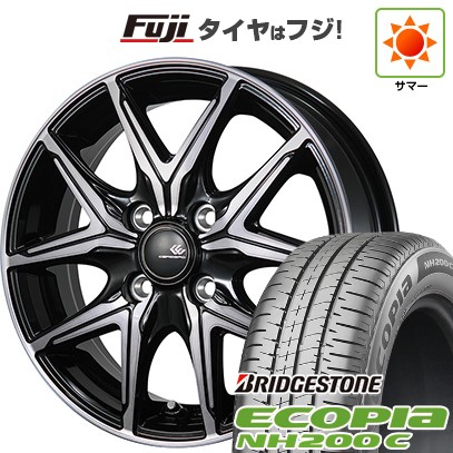 【新品 軽自動車】N-BOX タント スペーシア 夏タイヤ ホイール4本セット 165/55R15 ブリヂストン エコピア NH200 C トピー セレブロ FT05 4.5J 15インチ(送料無料) 57,540円