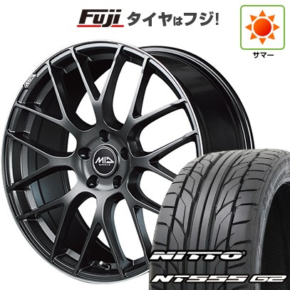【パンク保証付き】【新品国産車用5穴114.3】 夏タイヤ ホイール4本セット 215/40R18 ニットー NT555 G2 MID WHEELS MID EXCLUSIVE 028F 7J 18インチ(送料無料)|フジ スペシャルセレクション