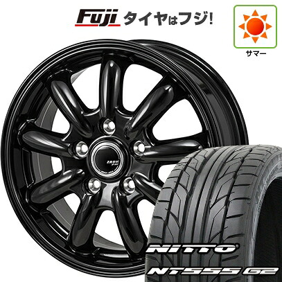 【パンク保証付き】【新品国産車用5穴114.3】 夏タイヤ ホイール4本セット 235/50R18 ニットー NT555 G2 モンツァ ZACK JP-209 7.5J 18インチ(送料無料)