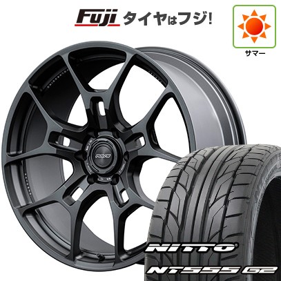 【パンク保証付き】【新品国産車用6穴139.7】 夏タイヤ ホイール4本セット 265/40R22 ニットー NT555 G2 RAYS レイズ ボルクレーシング G025 GC 9J 22インチ(送料無料)｜フジ スペシャルセレクション