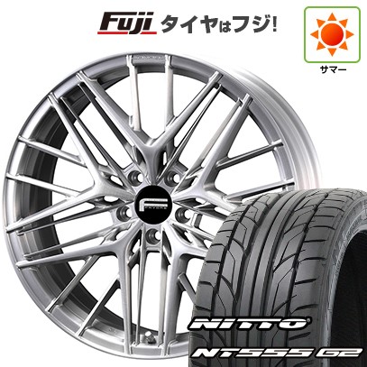 【パンク保証付き】【新品国産車用5穴114.3】 夏タイヤ ホイール4本セット 245/35R20 ニットー NT555 G2 ケースペック SILK BLAZE ファヴォーレ F535 8.5J 20インチ(送料無料)｜フジ スペシャルセレクション