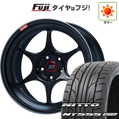 【パンク保証付き】【新品国産車用5穴100】 夏タイヤ ホイール4本セット 215/40R18 ニットー NT555 G2 ENKEI エンケイ PerformanceLine PF06 7.5J 18インチ(送料無料)