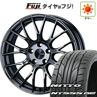 【パンク保証付き】【新品国産車用5穴114.3】 夏タイヤ ホイール4本セット 215/40R18 ニットー NT555 G2 ENKEI エンケイ PerformanceLine PFM1 LIMITED EDITION 7.5J 18インチ(送料無料)｜フジ スペシャルセレクション
