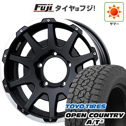 【新品】ジムニー 夏タイヤ ホイール4本セット 175/80R16 トーヨー オープンカントリー A/T III RBL OZ SPARCO ダカール 16インチ(送料無料)｜フジ スペシャルセレクション
