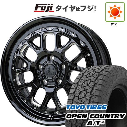 【新品】デリカD5 夏タイヤ ホイール4本セット 235/70R16 トーヨー オープンカントリー A/T III RBL ホットスタッフ バークレイハードロック ヒューロン 16インチ(送料無料)｜フジ スペシャルセレクション