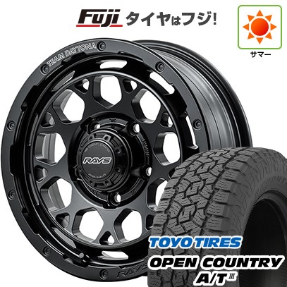 【新品】ジムニー 夏タイヤ ホイール4本セット 175/80R16 トーヨー オープンカントリー A/T III RBL RAYS レイズ デイトナ M9+ 16インチ(送料無料) サマータイヤ｜フジ スペシャルセレクション