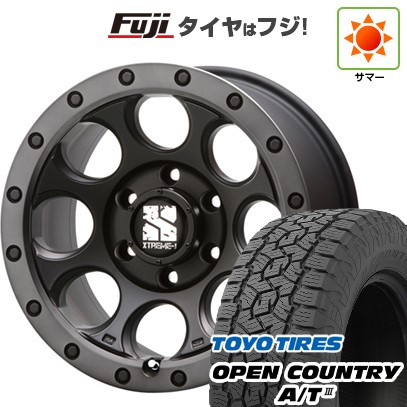 【新品】プラド/ハイラックス 夏タイヤ ホイール4本セット 265/65R17 トーヨー オープンカントリー A/T III RBL MLJ エクストリームJ XJ03 17インチ(送料無料)|フジ スペシャルセレクション
