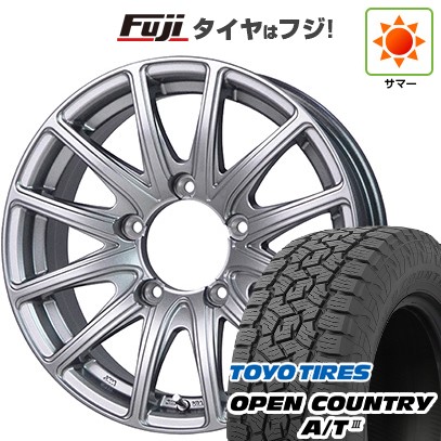 【新品】ジムニー 夏タイヤ ホイール4本セット 175/80R16 トーヨー オープンカントリー A/T III RBL ホットスタッフ バイソン BN-01 16インチ(送料無料)｜フジ スペシャルセレクション