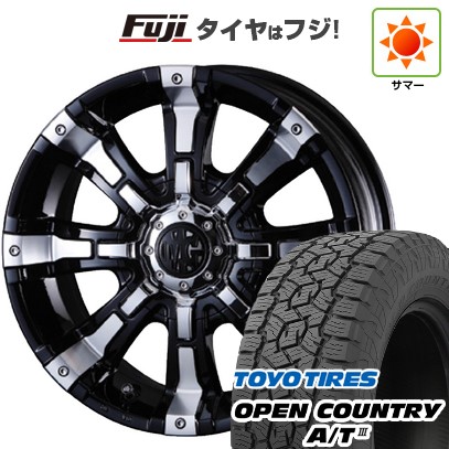 【新品】デリカD5 夏タイヤ ホイール4本セット 235/70R16 トーヨー オープンカントリー A/T III RBL クリムソン マーテルギア(MG) ビースト 16インチ(送料無料)|フジ スペシャルセレクション