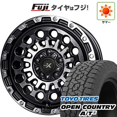 【新品】ジムニー 夏タイヤ ホイール4本セット 175/80R16 トーヨー オープンカントリー A/T III RBL 共豊 PPX GX14 16インチ(送料無料) サマータイヤ|フジ スペシャルセレクション