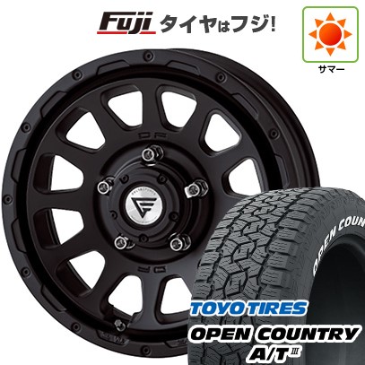 【新品】ジムニー 夏タイヤ ホイール4本セット 175/80R16 トーヨー オープンカントリー A/T III RWL/RBL デルタフォース オーバル 16インチ(送料無料)|フジ スペシャルセレクション