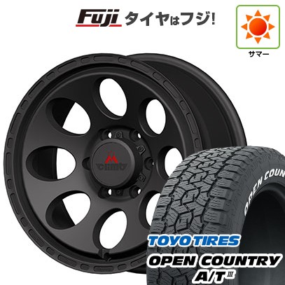 【新品】プラド/ハイラックス 夏タイヤ ホイール4本セット 265/65R17 トーヨー オープンカントリー A/T III RWL/RBL エムクライム アストロ DC 17インチ(送料無料)｜フジ スペシャルセレクション