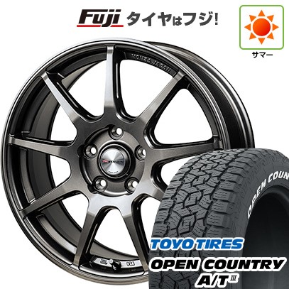 【新品国産車用5穴114.3】 夏タイヤ ホイール4本セット 225/60R17 トーヨー オープンカントリー A/T III RWL/RBL モンツァ Rバージョン FS99 17インチ(送料無料)|フジ スペシャルセレクション