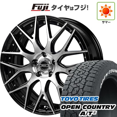 【新品国産車用5穴114.3】 夏タイヤ ホイール4本セット 225/65R17 トーヨー オープンカントリー A/T III RWL/RBL モンツァ ワーウィック MX-09 7J 17インチ(送料無料)|フジ スペシャルセレクション
