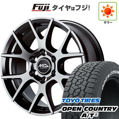 【新品】ランクル250/ランクル300 夏タイヤ ホイール4本セット 265/65R18 トーヨー オープンカントリー A/T III RWL/RBL MID WHEELS レフィナーダ モーション3 トヨタ・レクサス車専用 8J 18インチ(送料無料)