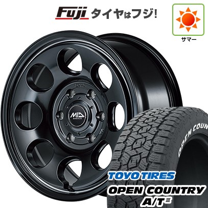 【新品】プラド/ハイラックス 夏タイヤ ホイール4本セット 265/65R17 トーヨー オープンカントリー A/T III RWL/RBL MID WHEELS ガルシア パーム8 17インチ(送料無料)｜フジ スペシャルセレクション 125,100円