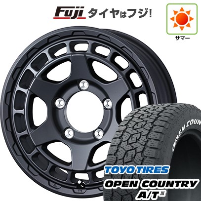 【新品】ジムニーシエラ/ジムニーノマド 夏タイヤ ホイール4本セット 195/80R15 96 S トーヨー オープンカントリー A/T III RWL/RBL WEDS ウェッズアドベンチャー マッドヴァンス X タイプS 15インチ(送料無料) サマータイヤ｜フジ スペシャルセレクション