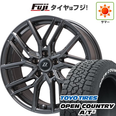 【新品国産車用5穴114.3】 夏タイヤ ホイール4本セット 225/60R17 トーヨー オープンカントリー A/T III RWL/RBL ブランドルライン ヴァレーゼ ディープグレー 17インチ(送料無料)|フジ スペシャルセレクション