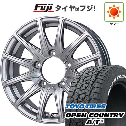 【新品】ジムニー 夏タイヤ ホイール4本セット 175/80R16 トーヨー オープンカントリー A/T III RWL/RBL ホットスタッフ バイソン BN-01 16インチ(送料無料)|フジ スペシャルセレクション