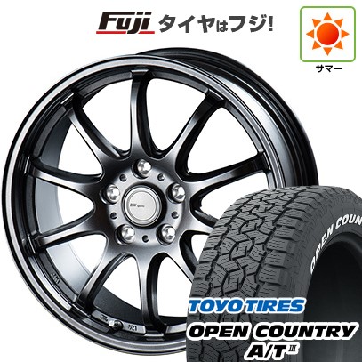 【新品国産車用5穴114.3】 夏タイヤ ホイール4本セット 225/65R17 トーヨー オープンカントリー A/T III RWL/RBL ビッグウエイ BWスポーツ ZT10 7J 17インチ(送料無料)|フジ スペシャルセレクション