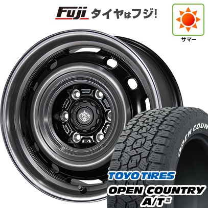 【新品国産車用5穴114.3】 夏タイヤ ホイール4本セット 225/65R17 トーヨー オープンカントリー A/T III RWL/RBL トピー ランドフット XFG 数量限定 7J 17インチ(送料無料)|フジ スペシャルセレクション