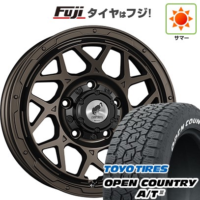 【新品】ジムニーシエラ/ジムニーノマド 夏タイヤ ホイール4本セット 215/70R16 トーヨー オープンカントリー A/T III RWL/RBL スーパースター ロディオドライブ 8M MONO 16インチ(送料無料)|フジ スペシャルセレクション