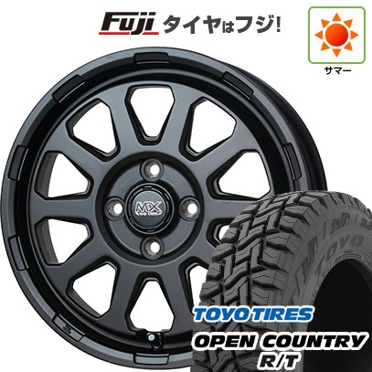 【新品 軽自動車】軽トラ 軽バン 夏タイヤ ホイール4本セット 145/80R12 80/78N トーヨー オープンカントリー R/T RBL ホットスタッフ マッドクロス レンジャー 12インチ(送料無料)｜フジ スペシャルセレクション 44,820円