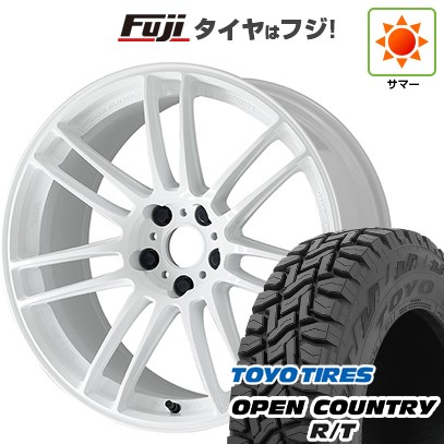 【新品国産車用5穴114.3】 夏タイヤ ホイール4本セット 225/60R17 トーヨー オープンカントリー R/T RBL WORK ワーク エモーション ZR7 17インチ(送料無料)｜フジ スペシャルセレクション
