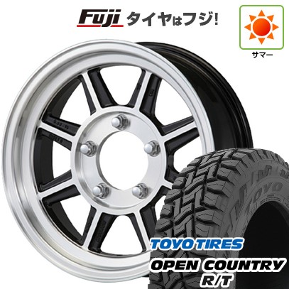 【新品】ジムニーシエラ/ジムニーノマド 夏タイヤ ホイール4本セット 215/70R16 トーヨー オープンカントリー R/T RBL ハヤシレーシング ハヤシストリート タイプSTJ 16インチ(送料無料) サマータイヤ｜フジ スペシャルセレクション
