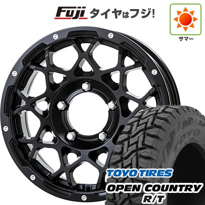 【新品】ジムニーシエラ/ジムニーノマド 夏タイヤ ホイール4本セット 215/70R16 トーヨー オープンカントリー R/T RBL トライスター BRUT BR-55 16インチ(送料無料)|フジ スペシャルセレクション
