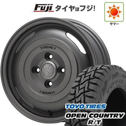 【新品 軽自動車】軽トラ 軽バン 夏タイヤ ホイール4本セット 145/80R12 80/78N トーヨー オープンカントリー R/T RBL MLJ エクストリームJ ジャーニー 12インチ(送料無料)｜フジ スペシャルセレクション